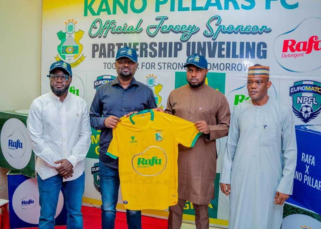 Rafa Corporation Signs Three-Year Shirt Sponsorship with Kano Pillars Rafa Corporation Signs Three-Year Shirt Sponsorship with Kano Pillars