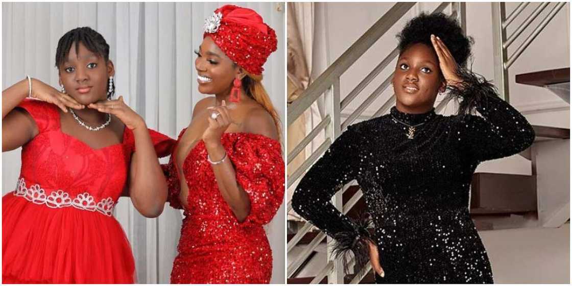 Annie Idibia, Isabel Idibia, Mother's day, mother, daughter, 2Baba, actress