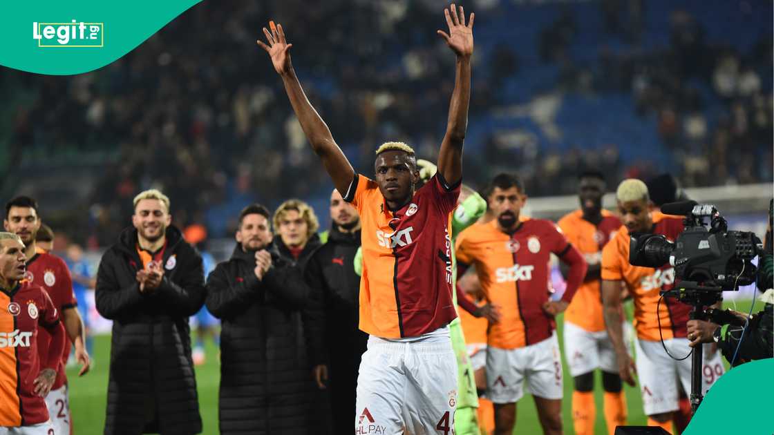 Victor Osimhen, Galatasaray, Rizespor, Caykur Didi Stadium, Rize, Turkiye, Super Lig. Victor Osimhen, Galatasaray, Rizespor, Caykur Didi Stadium, Rize, Turkiye, Super Lig.