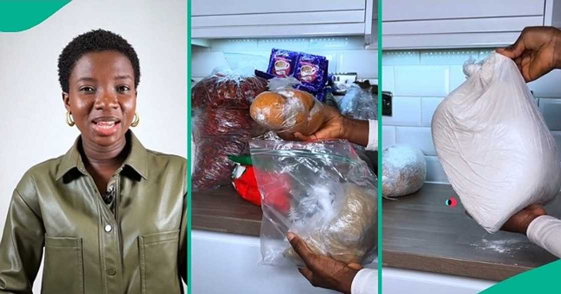 UK-based lady shares amount she spent to ship foodstuffs from Nigeria. UK-based lady shares amount she spent to ship foodstuffs from Nigeria.