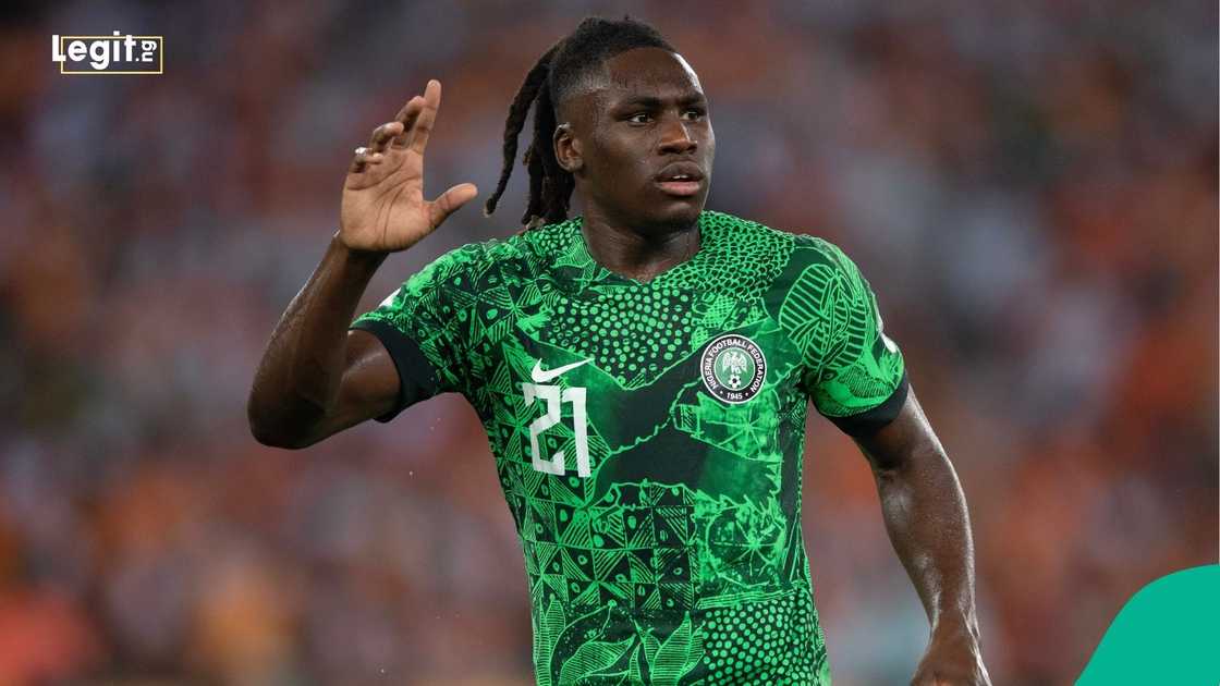 Calvin Bassey, Super Eagles, 2023 Africa Cup of Nations, AFCON, Nigeria, Ivory Coast, Abidjan. Calvin Bassey, Super Eagles, 2023 Africa Cup of Nations, AFCON, Nigeria, Ivory Coast, Abidjan.