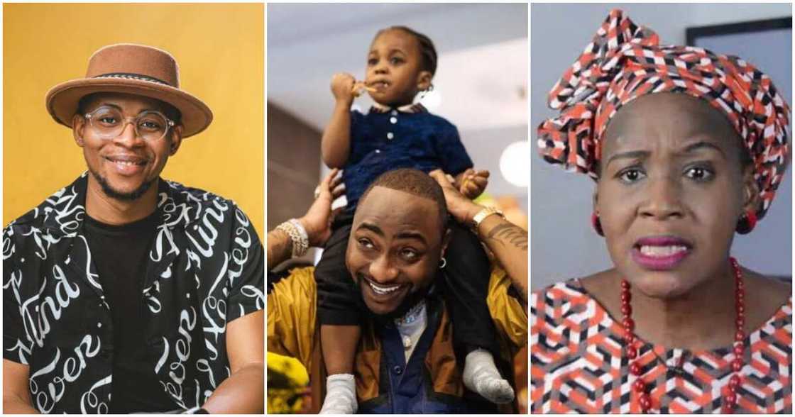 Photos of Solomon Buchi, Davido, Ifeanyi and Kemi Olunloyo