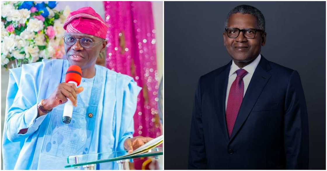 Sanwo-Olu/Aliko Dangote/Dangote refinery Sanwo-Olu/Aliko Dangote/Dangote refinery