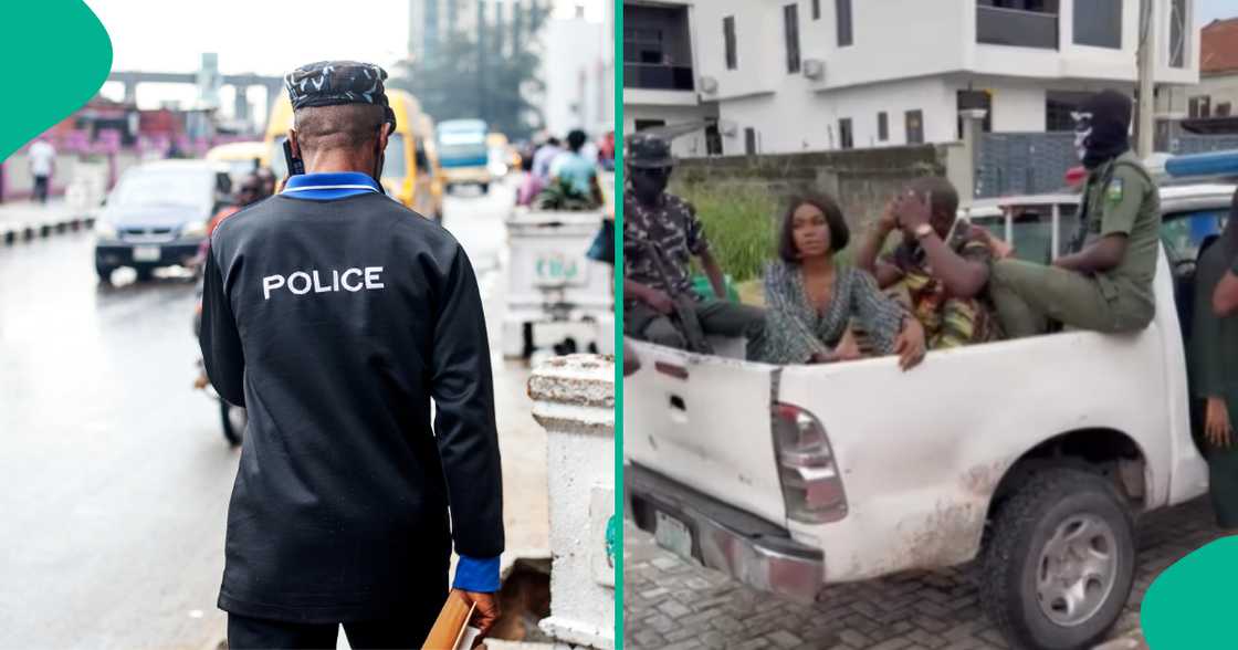 Police and actors Police and actors