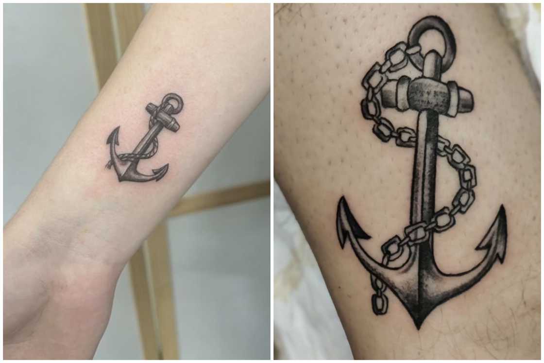 Anchor tattoo