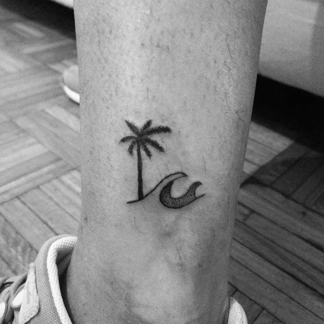 palm tree tattoo palm tree tattoo