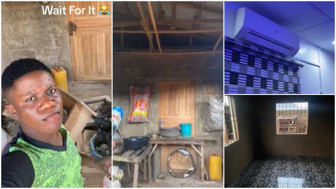 Home renovation/Man spent on interior decor. Home renovation/Man spent on interior decor.
