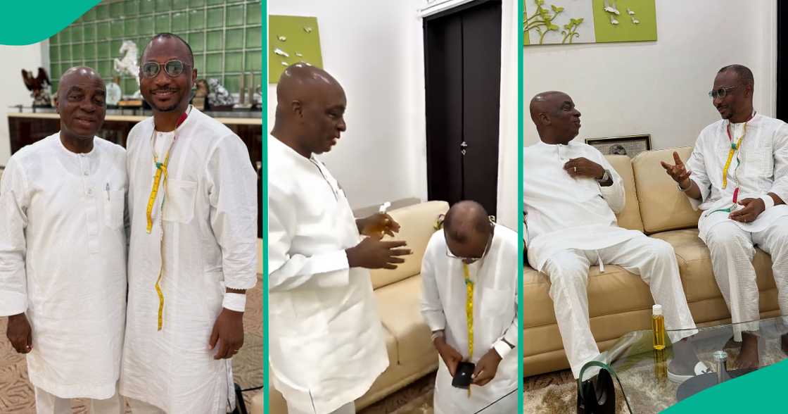 Seyi Vodi marks his birthday with an unforgettable moment with Bishop David Oyedepo Seyi Vodi marks his birthday with an unforgettable moment with Bishop David Oyedepo