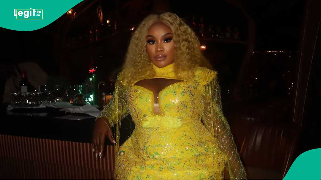 Uche's outfit to event sparks reactions