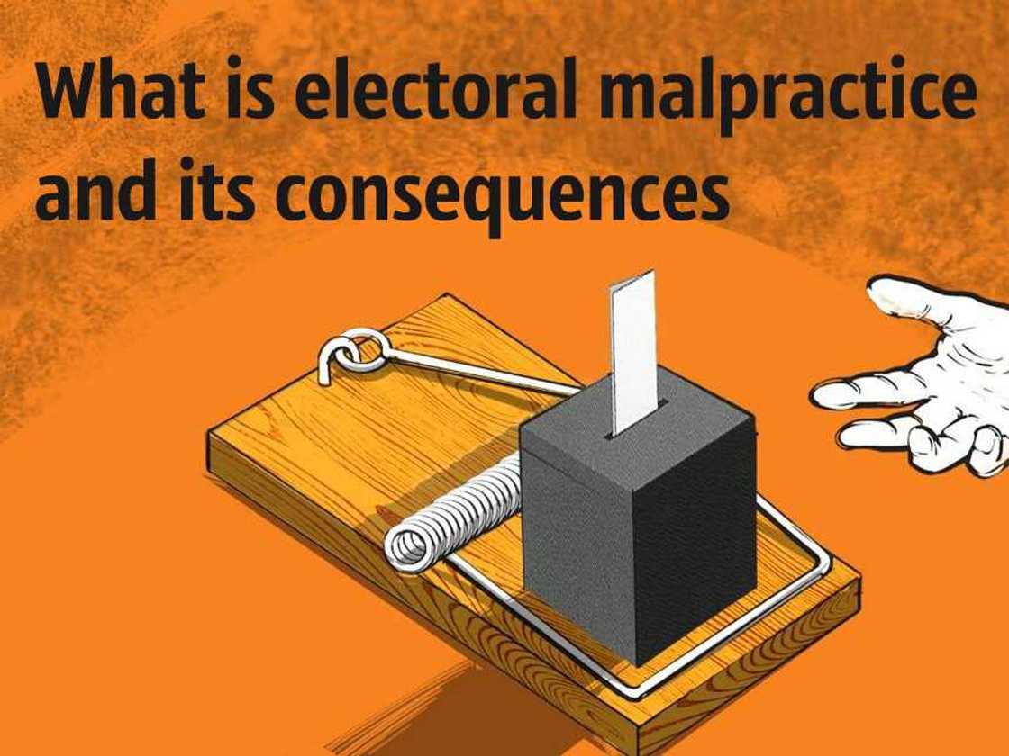 What is electoral malpractice and its consequences