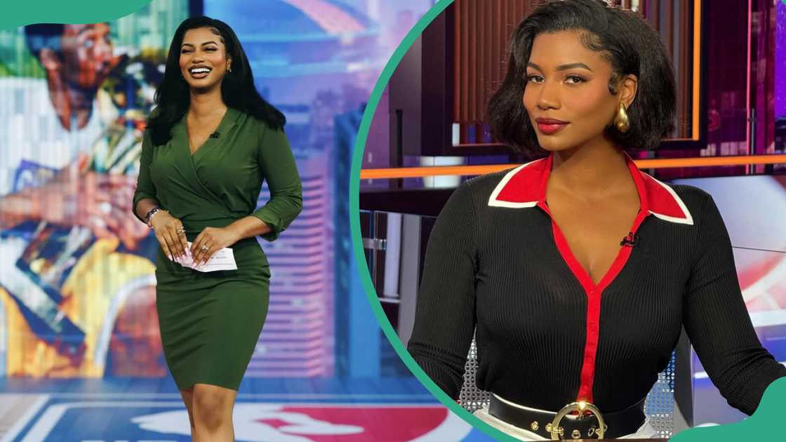 American journalist Taylor Rooks.