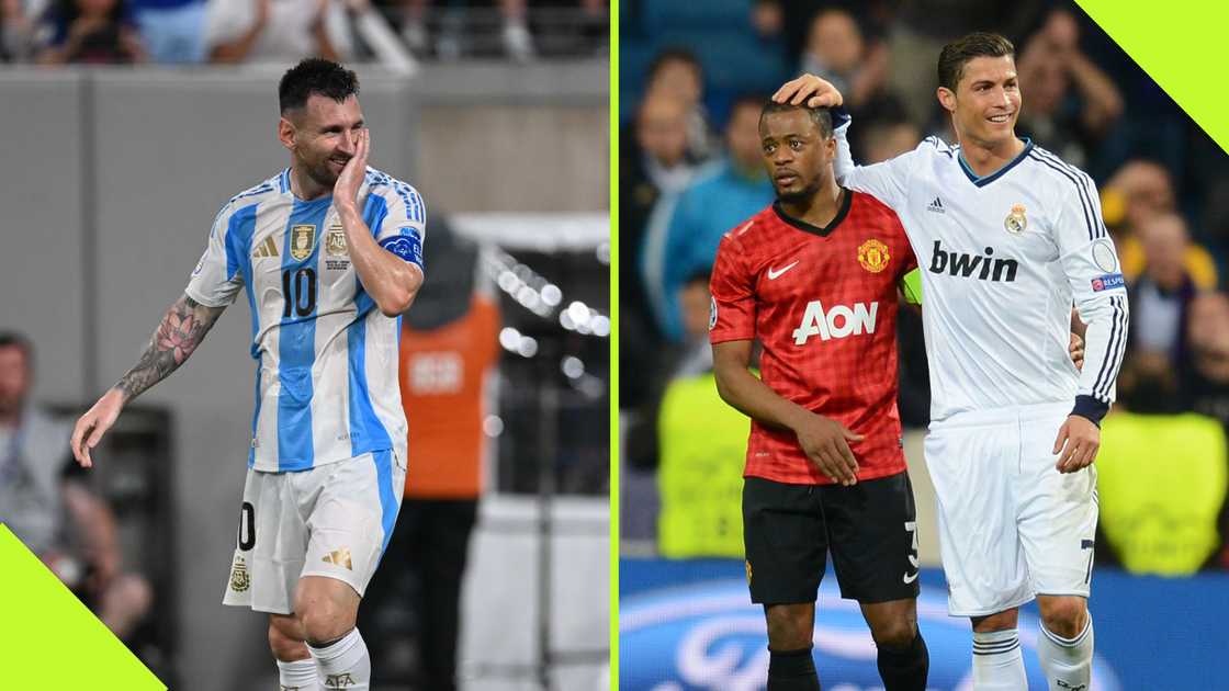 Patrice Evra has publicly disclosed his love for Lionel Messi despite preferring Cristiano Ronaldo as GOAT.