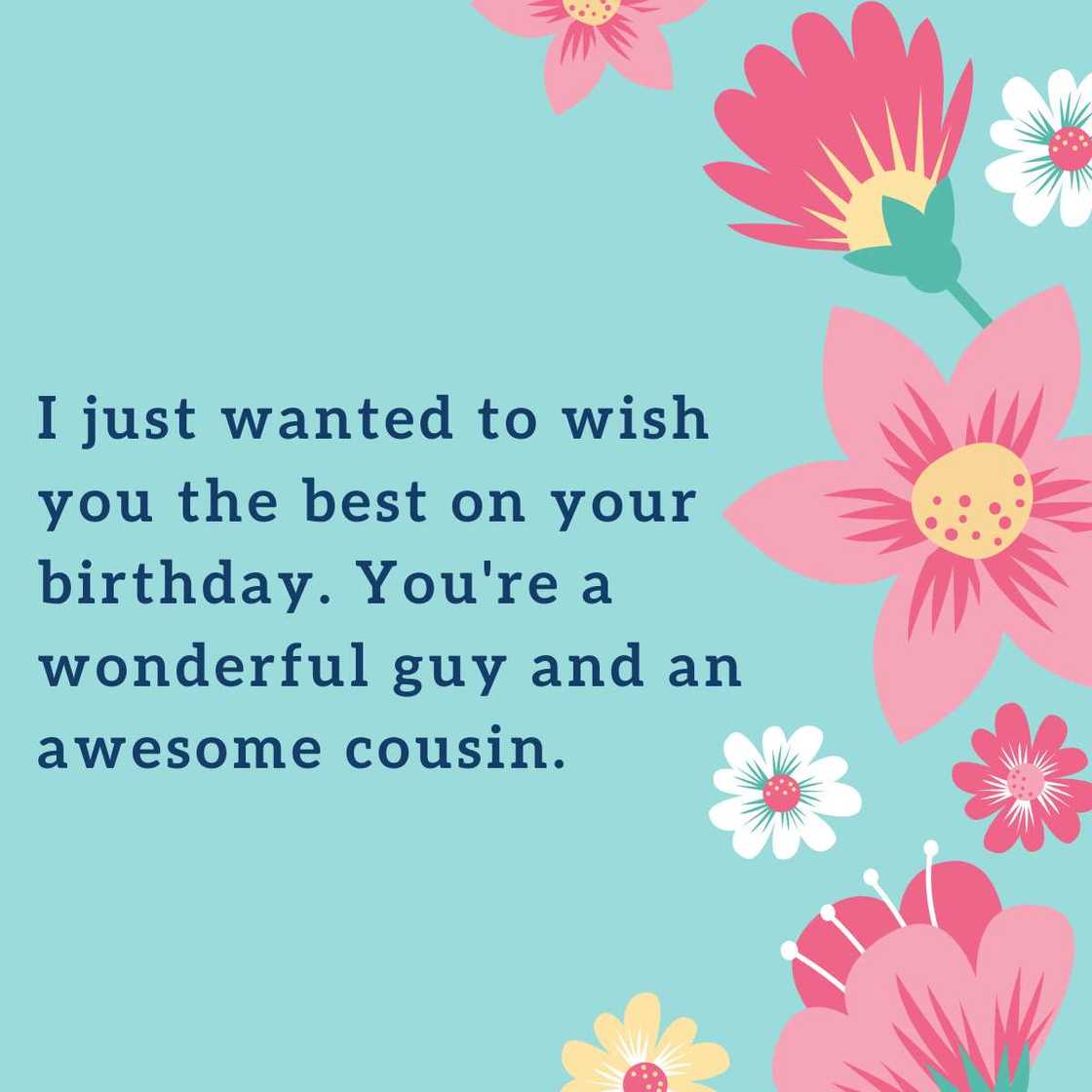 Happy birthday male cousin Happy birthday male cousin