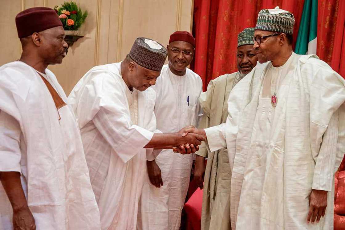Ganawar farfesa Hafiz Abubakar, dattawan Kwankwasiyya da Buhari cikin hotuna Ganawar farfesa Hafiz Abubakar, dattawan Kwankwasiyya da Buhari cikin hotuna