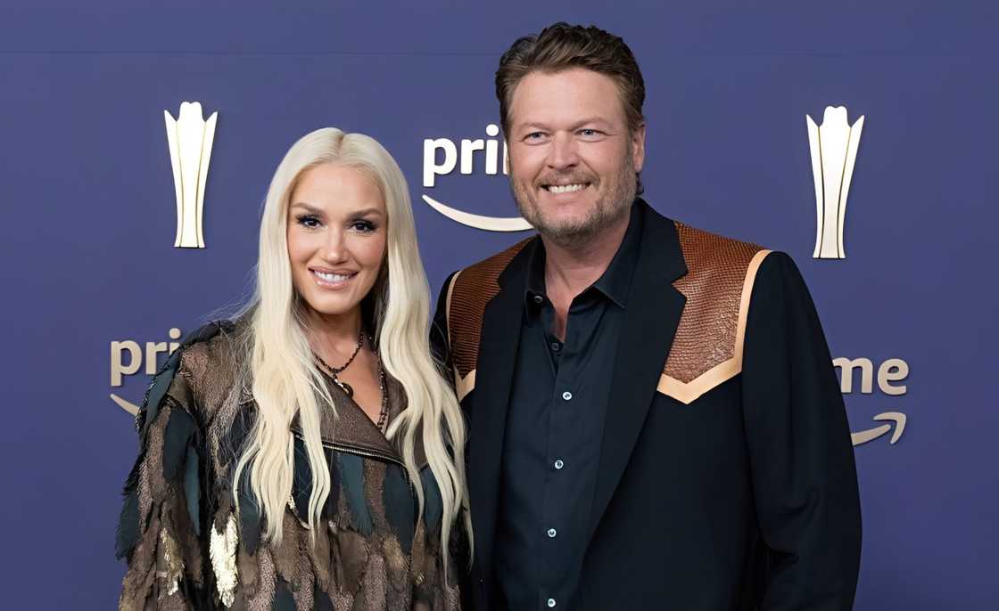 American singer Gwen Stefani and husband Blake Shelton American singer Gwen Stefani and husband Blake Shelton