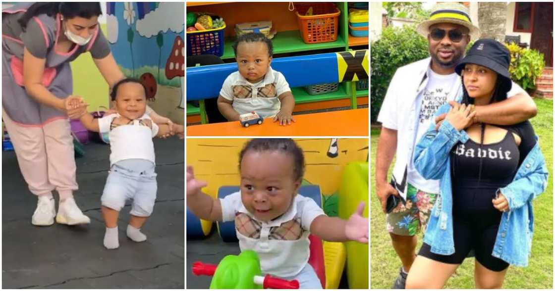 Rosy Meurer's son King Churchill starts school. Rosy Meurer's son King Churchill starts school.