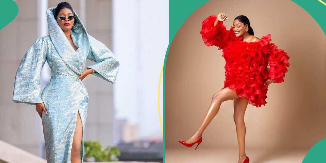 Kiekie adorns classy outfit Kiekie adorns classy outfit