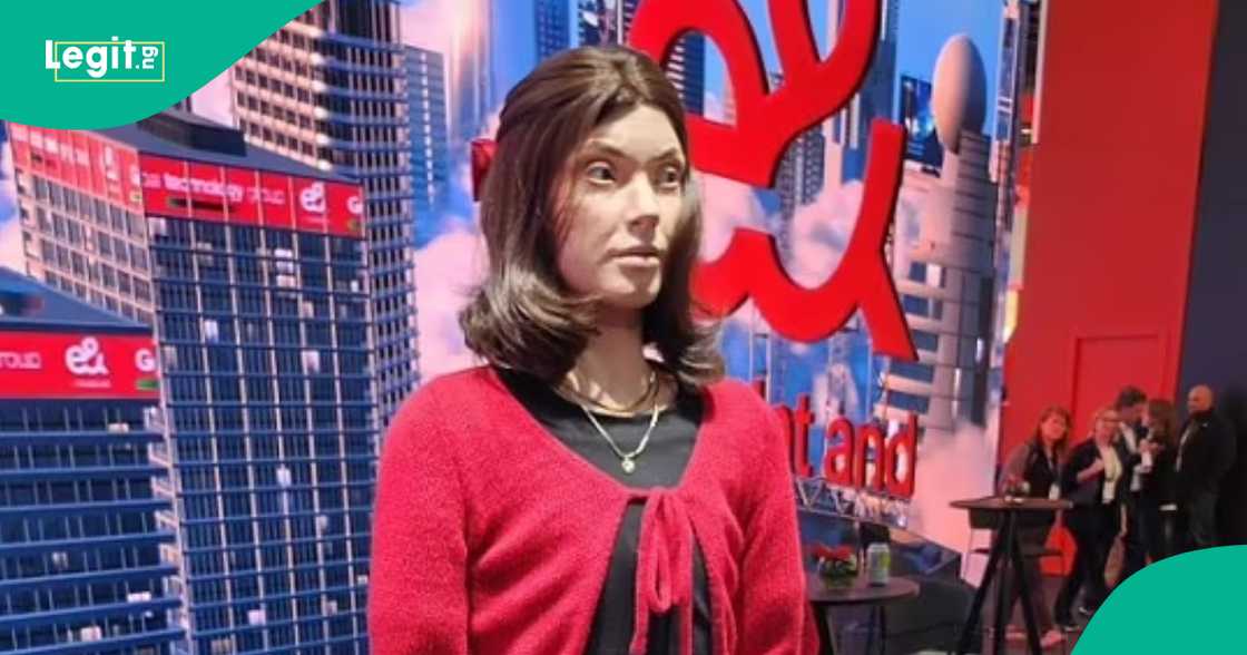 Ameca, a human-like robot created by a British firm, Engineered ArtsRobot, gives epic answers when asked if it will take people's jobs Ameca, a human-like robot created by a British firm, Engineered ArtsRobot, gives epic answers when asked if it will take people's jobs