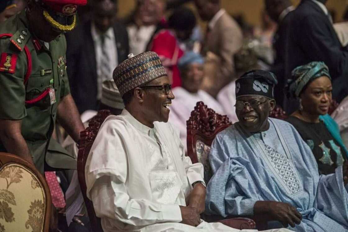 Buhari and Tinubu Buhari and Tinubu