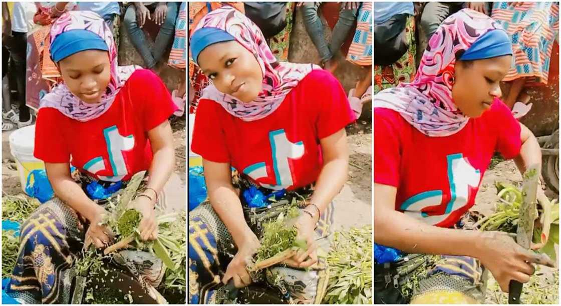 Photos of a beautiful lady selling vegetables. Photos of a beautiful lady selling vegetables.