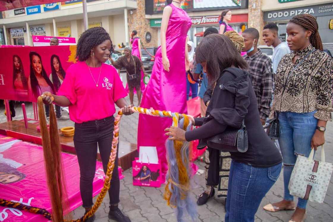 Lush Hair Makes History: Collaborates with Fans to Produces 105 Ft, 2 Inches Long Braid