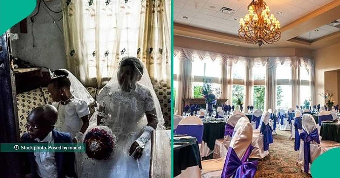 Bride refuses to come out on her wedding day and cancels the event. Bride refuses to come out on her wedding day and cancels the event.