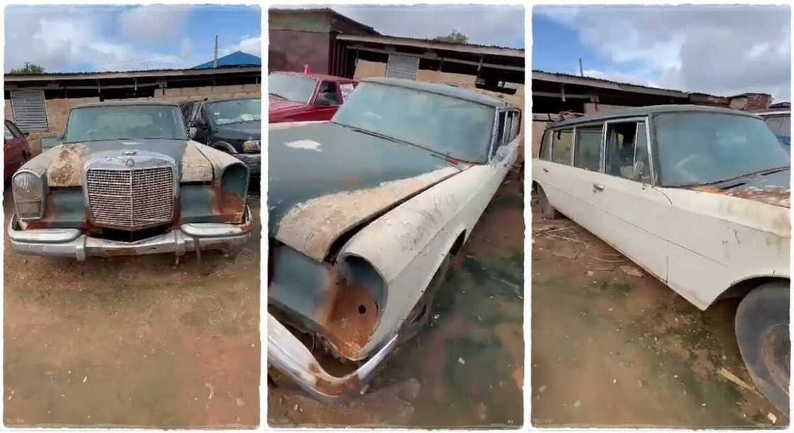 Photos of an old Limousine that costs N6 million. Photos of an old Limousine that costs N6 million.