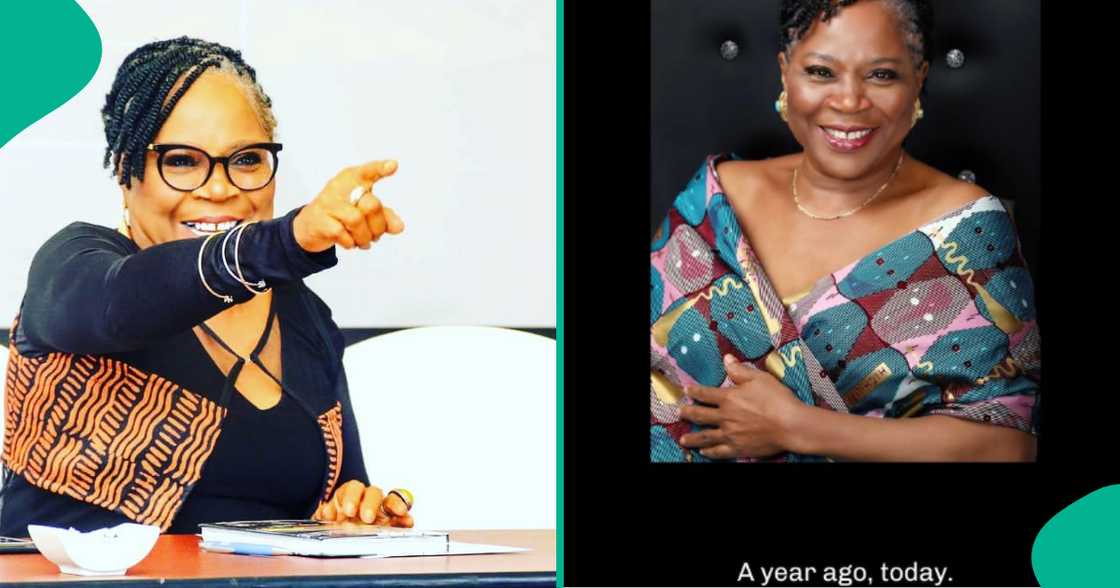 Onyeka Onwenu's son Tijani remembers her on her death anniversary. Onyeka Onwenu's son Tijani remembers her on her death anniversary.