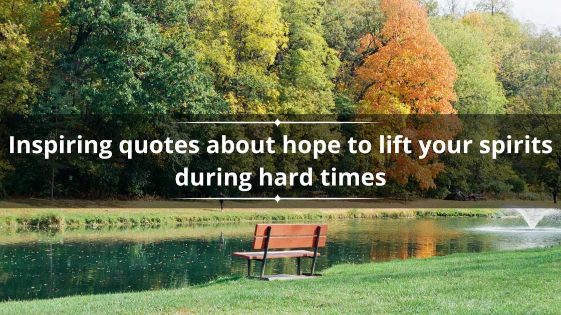 Inspiring quotes about hope