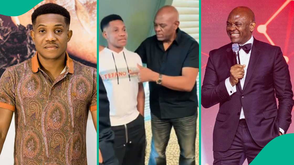Pastor Jerry Eze shares video from his meeting with billionaire Tony Elumelu