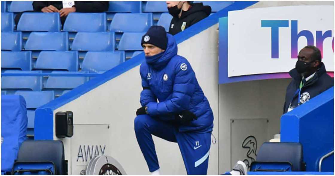 Thomas Tuchel looks on during a past Chelsea match. Photo: Getty Images. Thomas Tuchel looks on during a past Chelsea match. Photo: Getty Images.