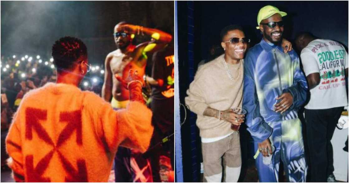 Wizkid and BOJ in London Wizkid and BOJ in London
