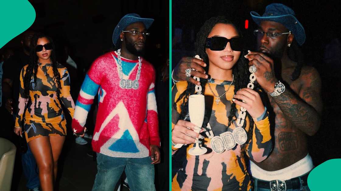 Burna Boy and Chloe spotted at GTCO party. Burna Boy and Chloe spotted at GTCO party.