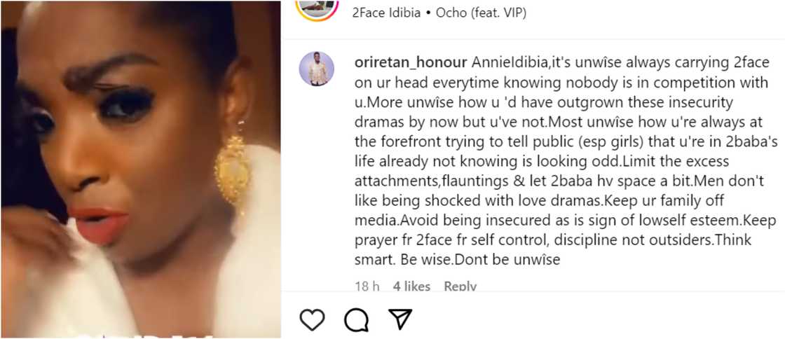 Man attacks Annie Idibia