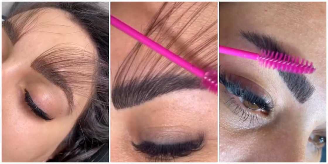 Eyebrow extension Eyebrow extension