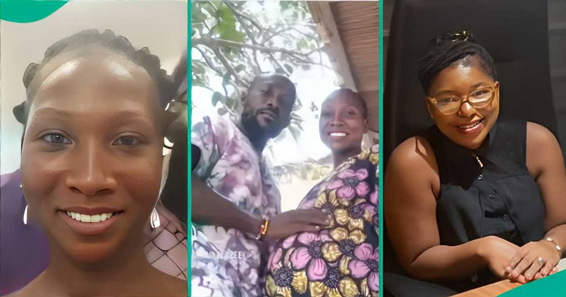 A Nigerian woman slams a man for making videos of his pregnant wife in pain. A Nigerian woman slams a man for making videos of his pregnant wife in pain.