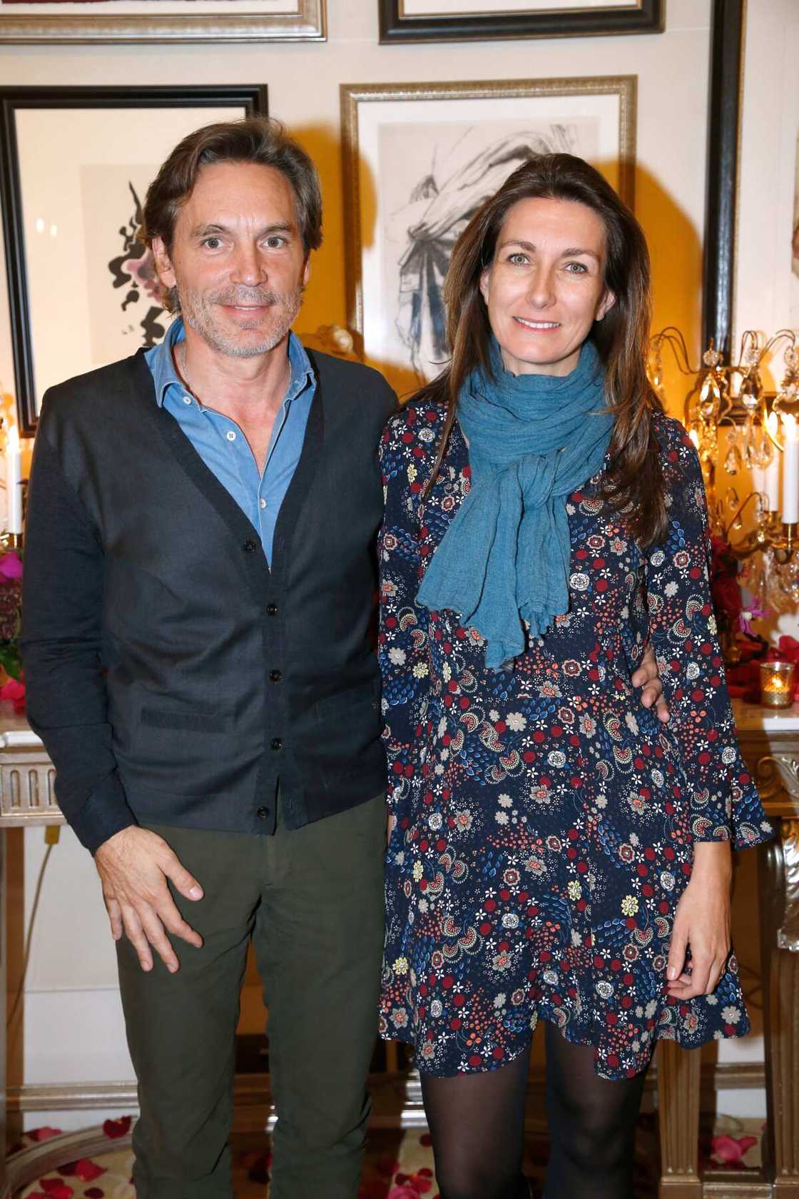 Nicolas Vix et sa femme Anne-Claire Coudray