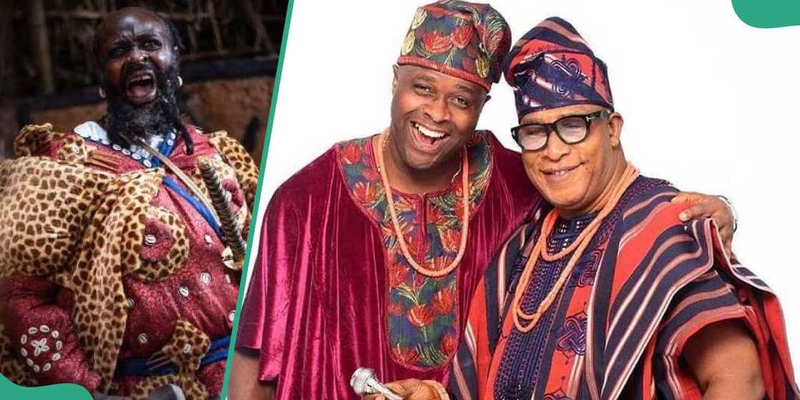 Photos of Femi Adebayo and his father Adebayo Salami Photos of Femi Adebayo and his father Adebayo Salami