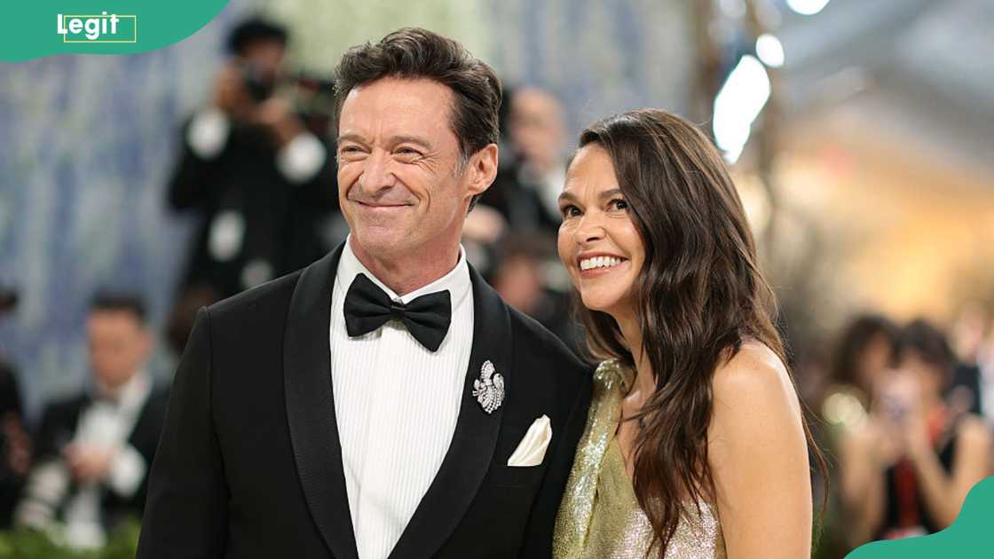 Hugh Jackman and Sutton Foster at the Metropolitan Museum of Art Hugh Jackman and Sutton Foster at the Metropolitan Museum of Art