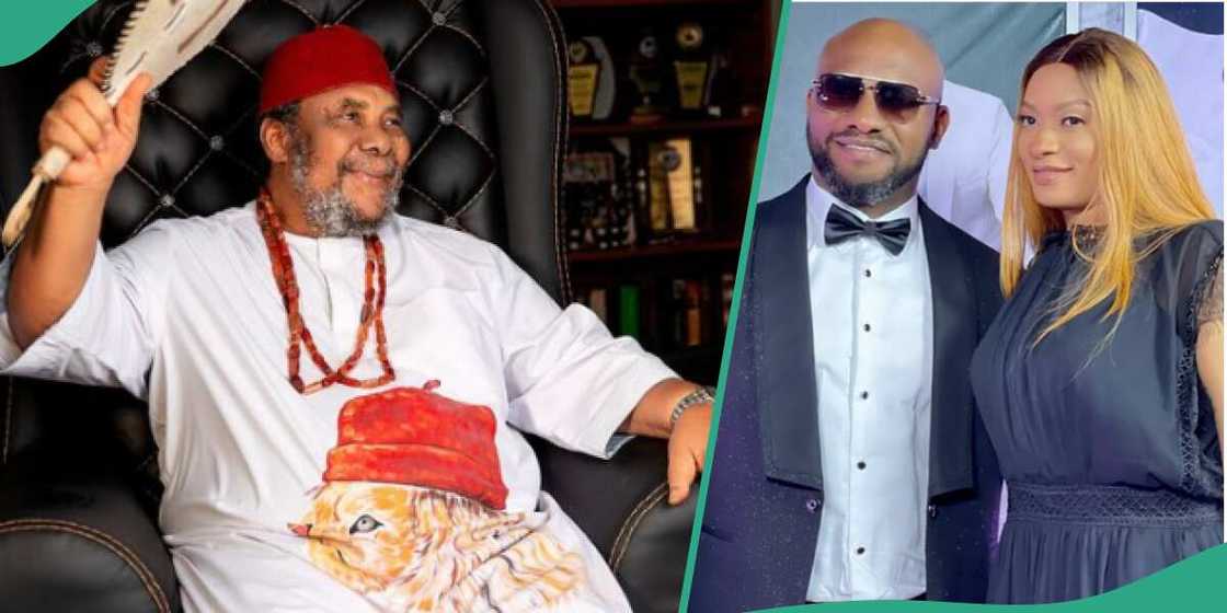 Photos of Pete Edochie, Yul and May Photos of Pete Edochie, Yul and May