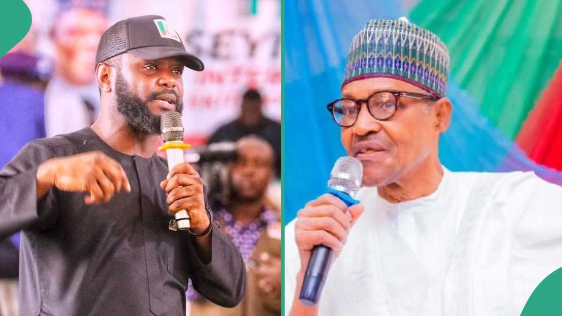 Seyi Tinubu has visited former President Muhammadu Buhari at his residence in Kaduna Seyi Tinubu has visited former President Muhammadu Buhari at his residence in Kaduna