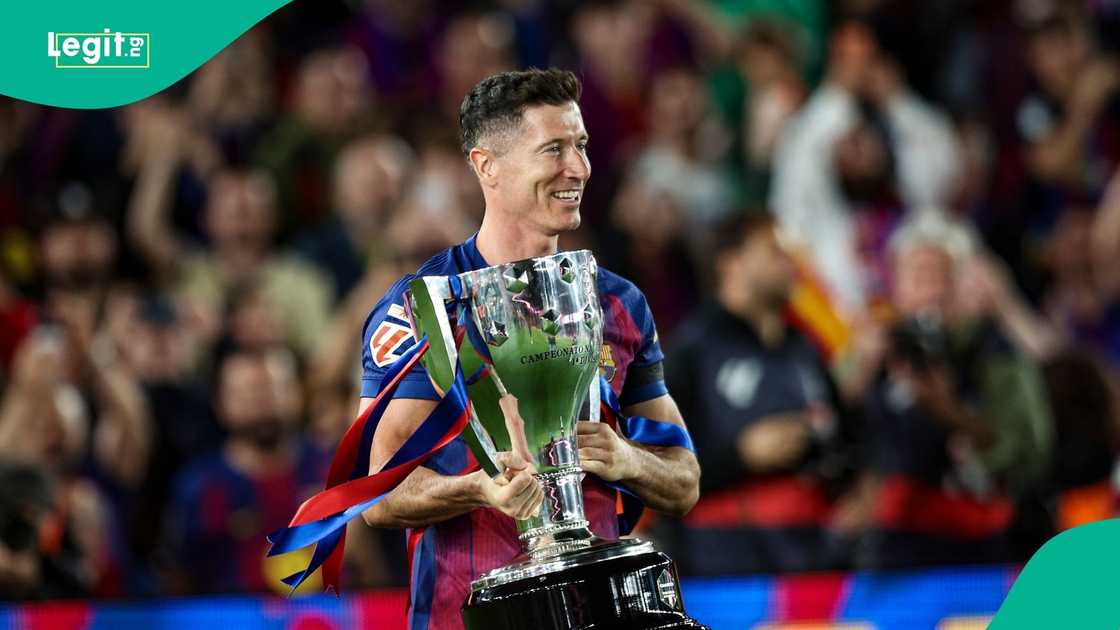 Poland, Robert Lewandowski, Barcelona, Catalans, Football, Spain. Poland, Robert Lewandowski, Barcelona, Catalans, Football, Spain.