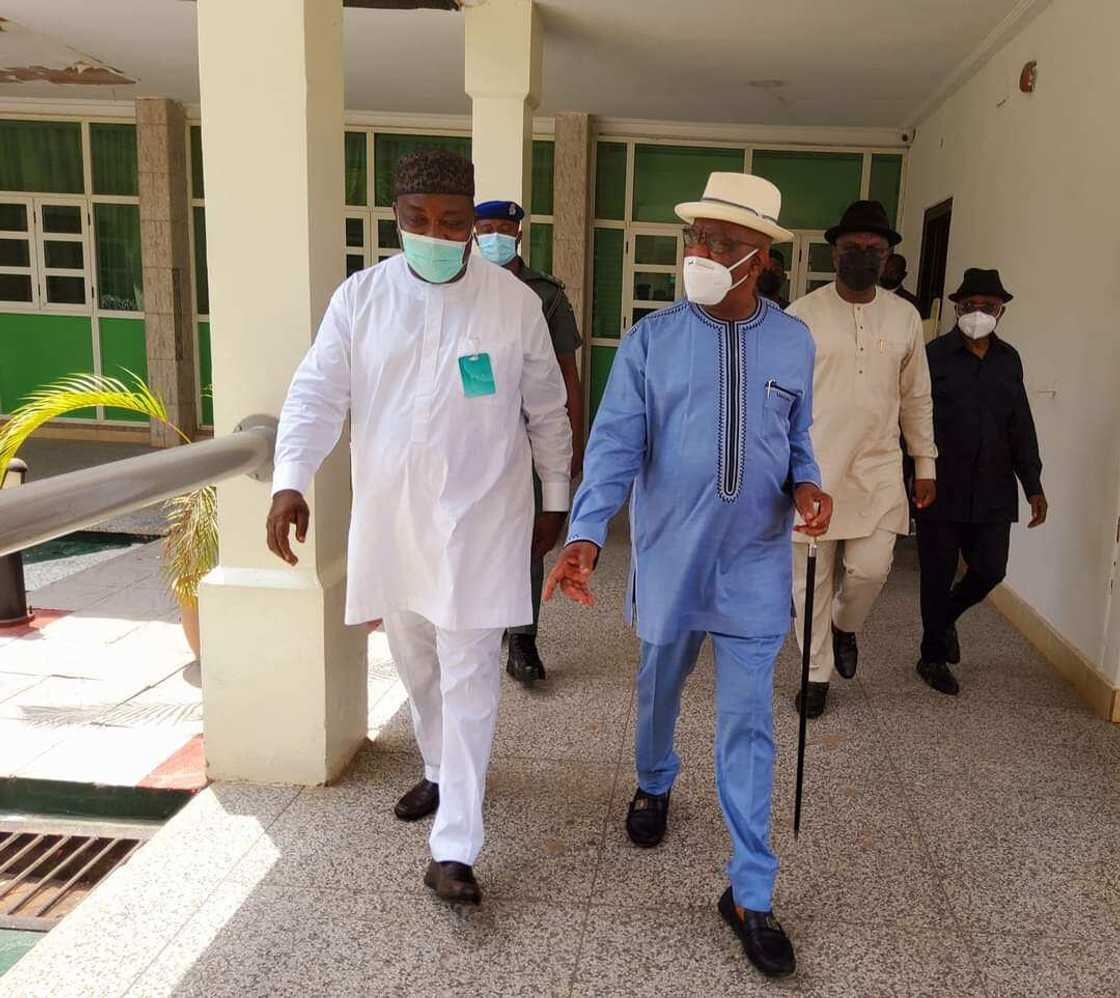 Gov Wike visits Ugwuanyi, Ekweremadu, others, over death of Transport Commissioner Gov Wike visits Ugwuanyi, Ekweremadu, others, over death of Transport Commissioner