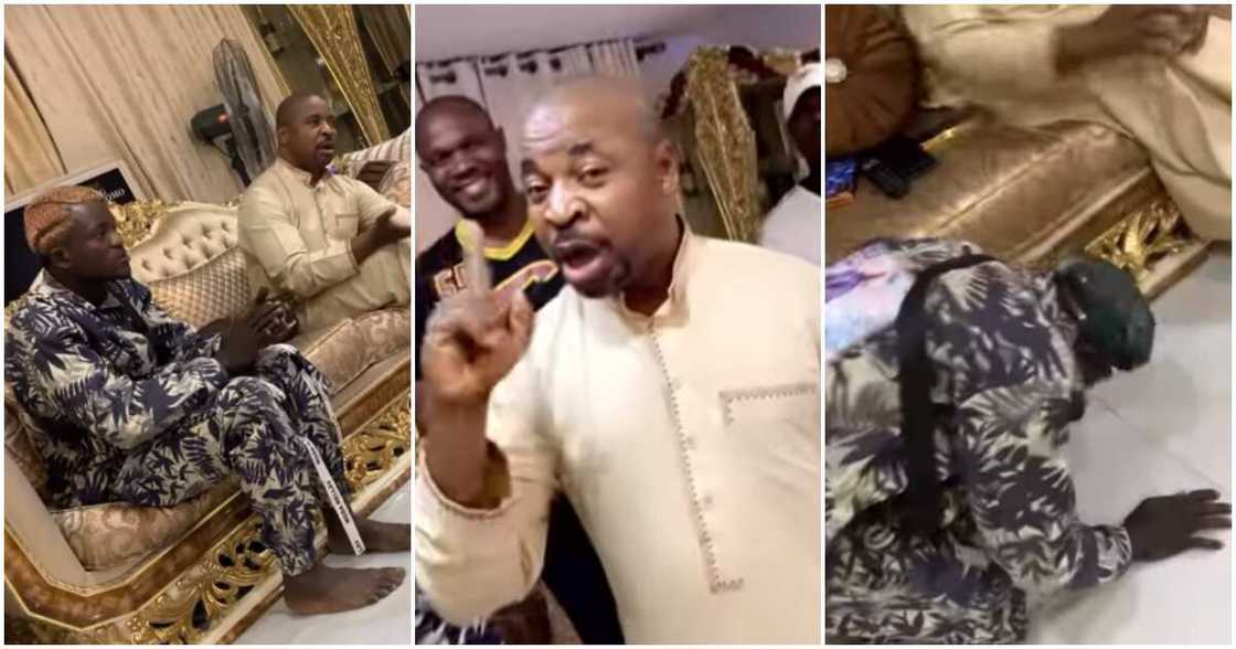 Portable visits MC Oluomo. Portable visits MC Oluomo.