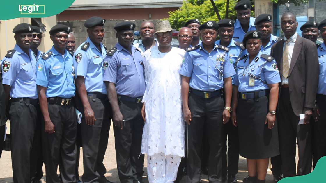 The NPF officers posing for a photo after the conference