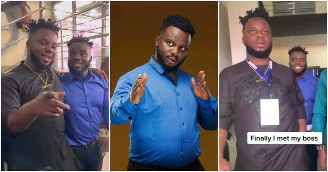 Photos of Sabinus and his look-alike Photos of Sabinus and his look-alike