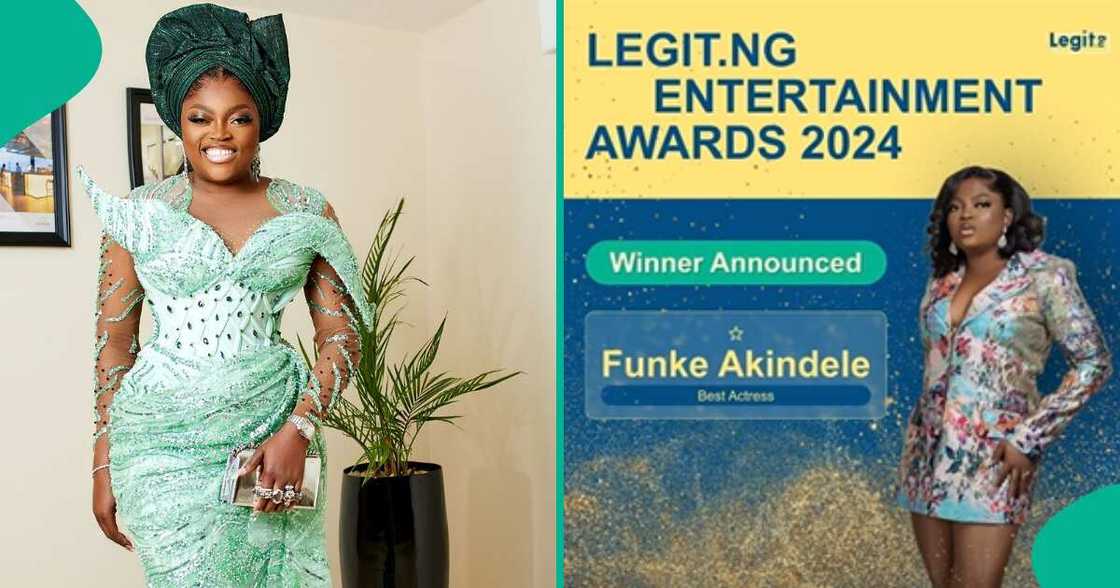 Actress Funke Akindele is elated about her Legit Awards win.