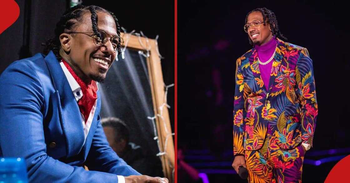 Nick Cannon poses for photos on different occasions. Nick Cannon poses for photos on different occasions.