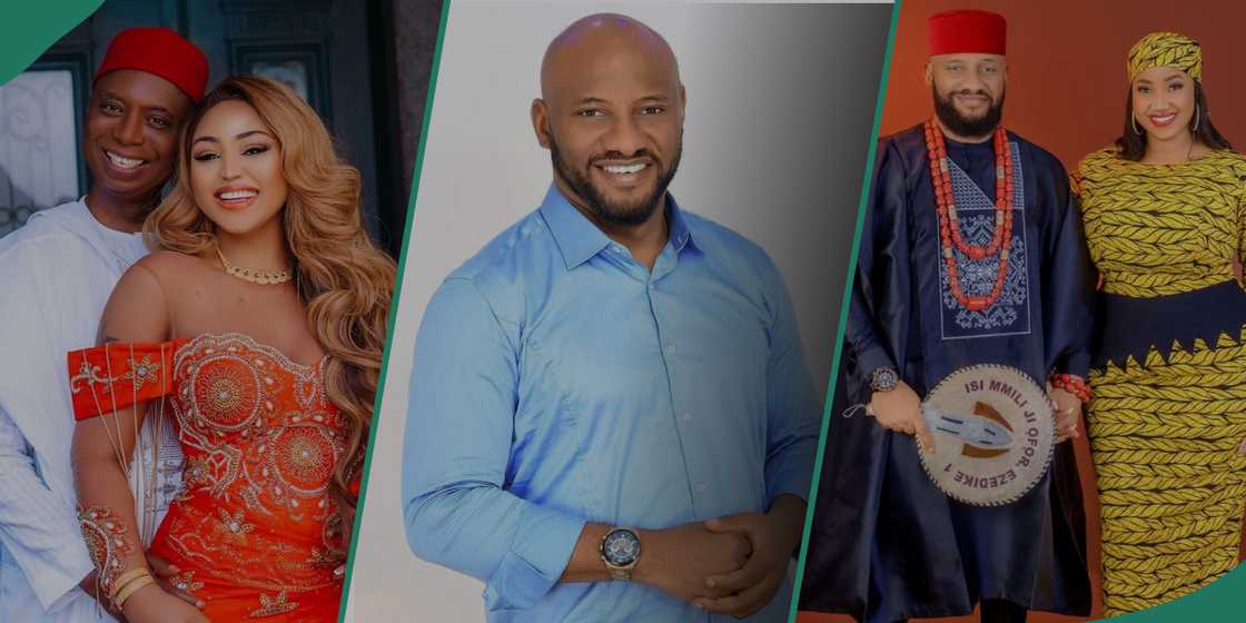 Yul Edochie’s celebrates Regina Daniels and Ned Nwoko's wedding anniversary, Yul Edochie and Judy Austin Yul Edochie’s celebrates Regina Daniels and Ned Nwoko's wedding anniversary, Yul Edochie and Judy Austin