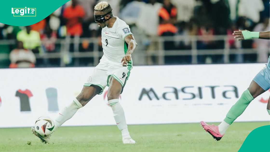 Victor Osimhen, Fiacre Ntwari, Super Eagles, Nigeria, Amahoro Stadium, Kigali, Rwanda. Victor Osimhen, Fiacre Ntwari, Super Eagles, Nigeria, Amahoro Stadium, Kigali, Rwanda.